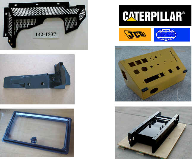 Fabricated Metal Parts.Feida is the supply base of Caterpillar.